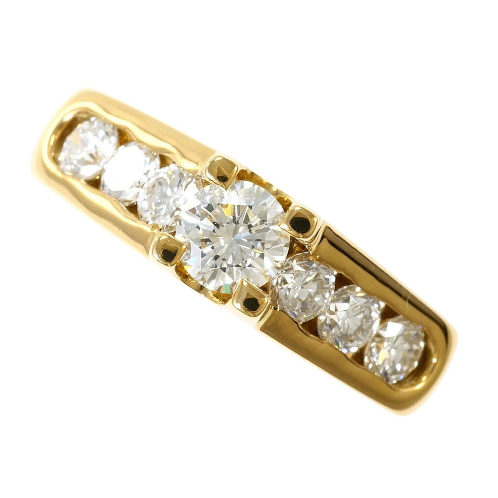 VINTAGE 18k Gold Diamond Ring